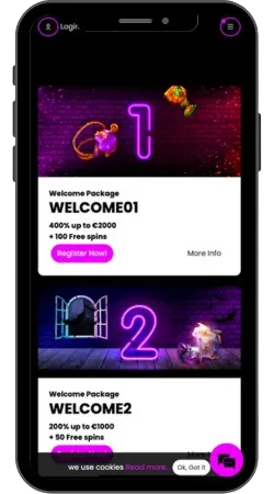 Love Casino Interface Bonus