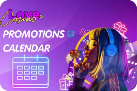 Love Bet casino promotions calendar