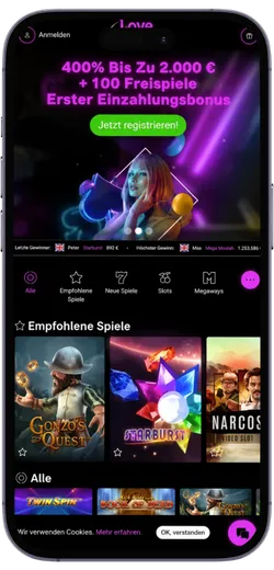 Love Casino App Deutschland