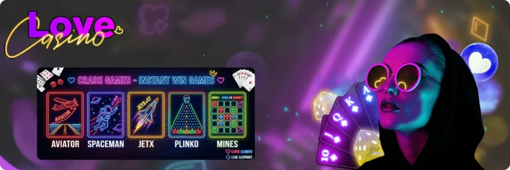 Love Casino Crash Games