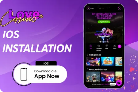 Love Casino iOS Installation